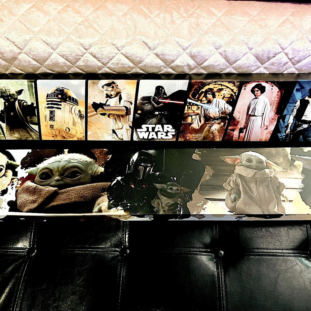 Amazing!!! Canvas art for Decor star wars !!! Both! Hard to find! 🌟🌟🌟